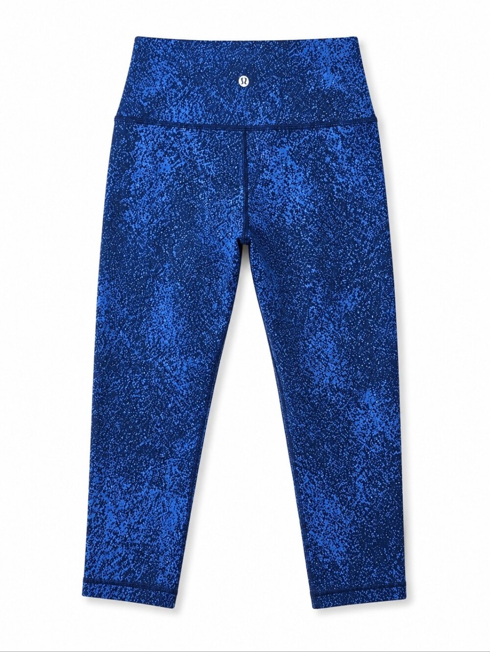 lululemon athletica Wunder Under Tight 23" in Blue Speckle Size 8 - Picture 3 of 3